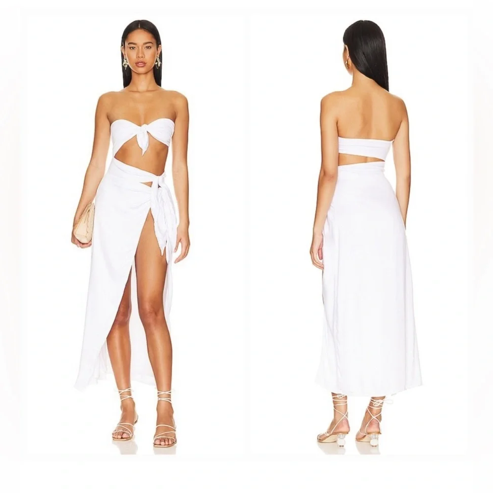 Lovers and Friends Forget Me Knot Midi Dress - Picture 1 of 4